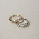 CURVE II RING - Ruby Star