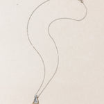 MIX METAL BABY HAND NECKLACE - Ruby Star