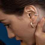 TWIST EARRINGS - Ruby Star
