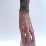 GOLD SWORD RING - Ruby Star