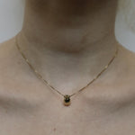 GOLD MINI VESSEL NECKLACE - Ruby Star