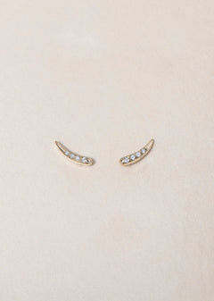 TIP TAILS EARRING - Ruby Star