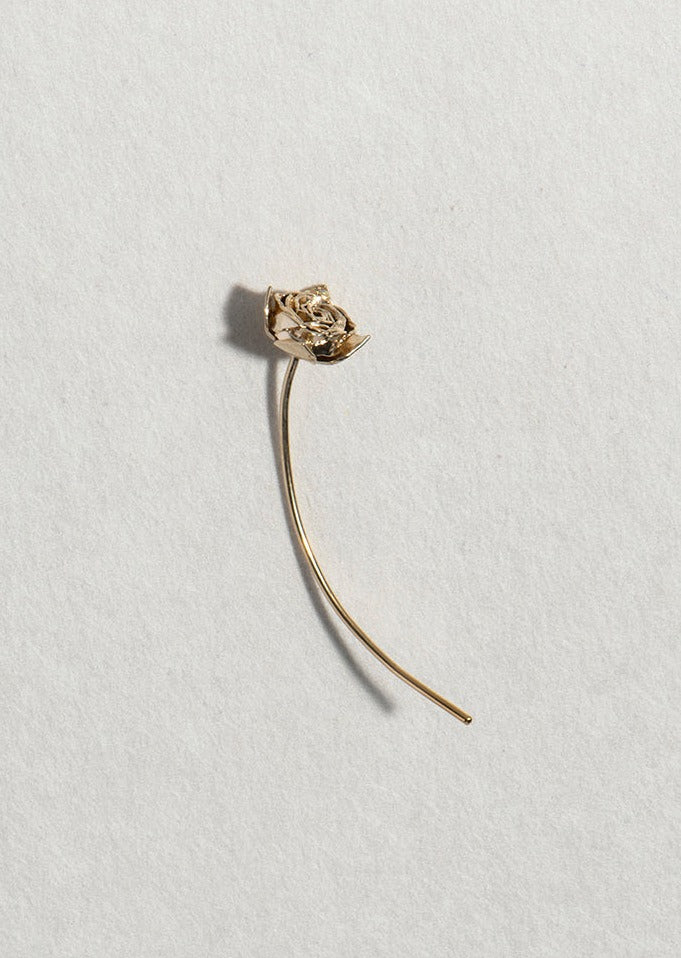 ROSE EARRING - Ruby Star