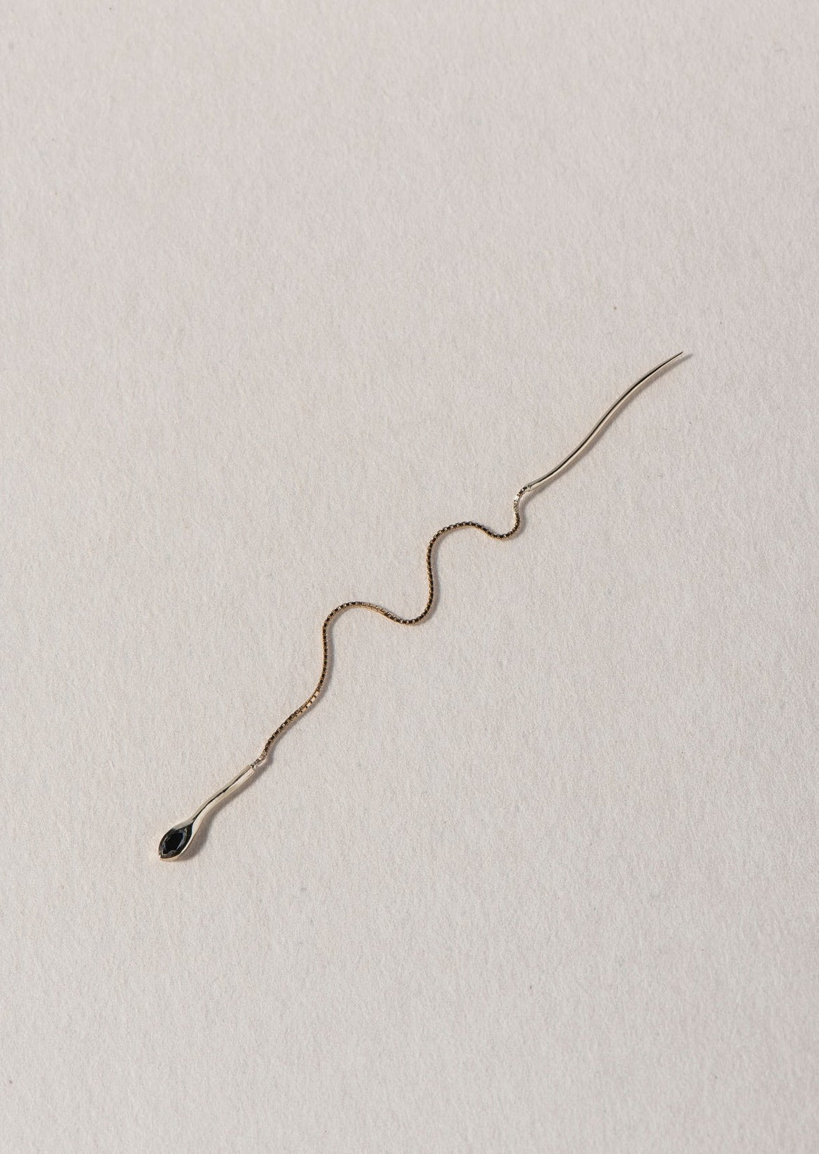 Gold Mamba EARRING - Ruby Star
