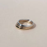 GOLD FLUX RING - Ruby Star