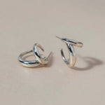 DUO EARRING - Ruby Star