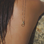 GOLD BABY HAND NECKLACE - Ruby Star