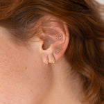 TIP TAILS EARRING - Ruby Star