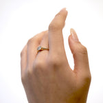 OVAL WHITE DIAMOND
A sculptural oval diamond ring where softness meets precision. The bezel setting creates a seamless flow between stone and gold.
The OVAL WHITE DIAMOND is a 14K solid gold Fine Jewelry engagement ring designed with contemporary elegance and timeless balance.
Handcrafted in the Ruby Star studio as a modern heirloom.
Details:
• Oval white diamond (natural or lab-grown)
• Bezel setting
• 14K solid gold
• Handmade fine jewelry
• Classic modern silhouette
A luxury engagement ring for those dra