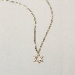 STAR OF DAVID NECKLACE - Ruby Star