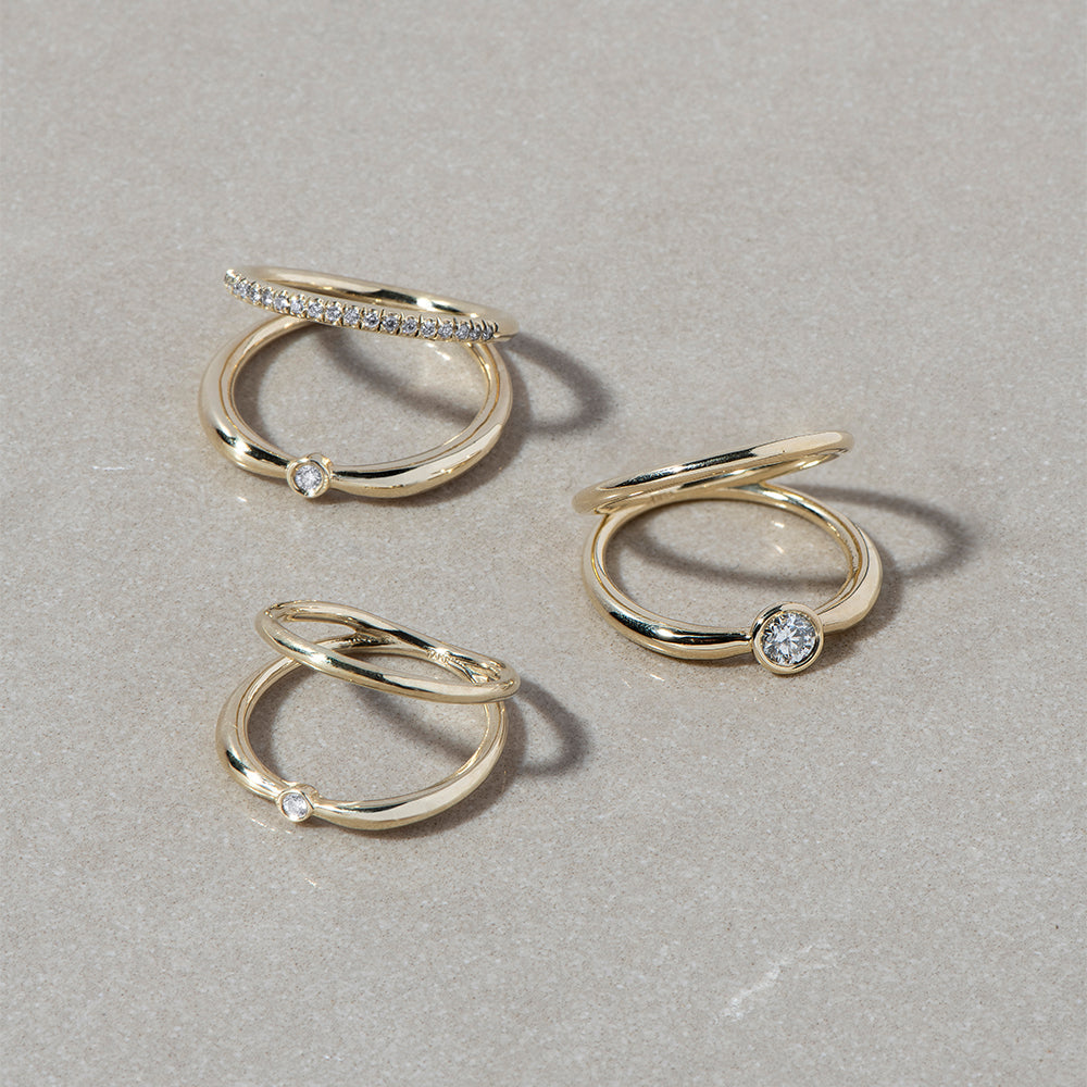 RADIANT HALO RING - Ruby Star