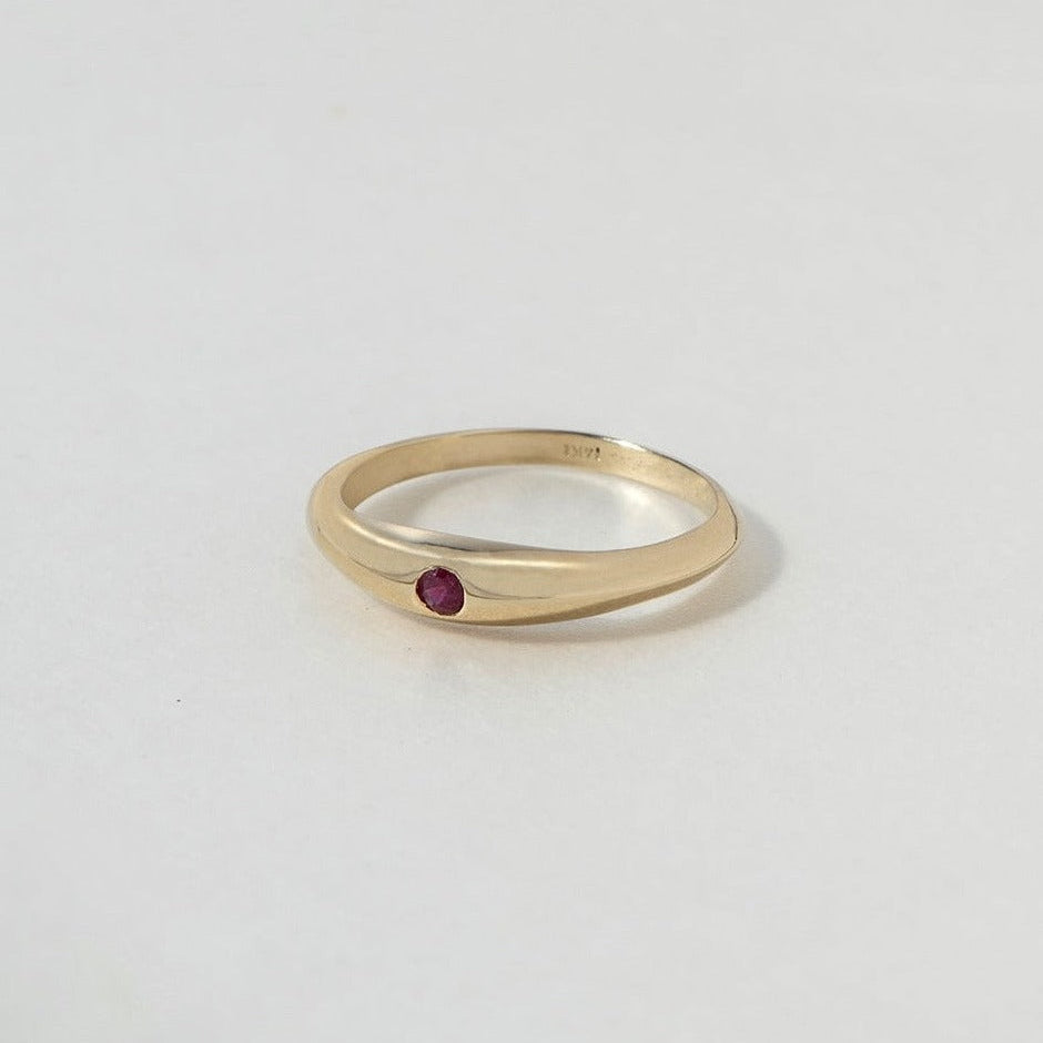 MINI UNITY RING - Ruby Star