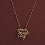 Rolo Necklace - Ruby Star