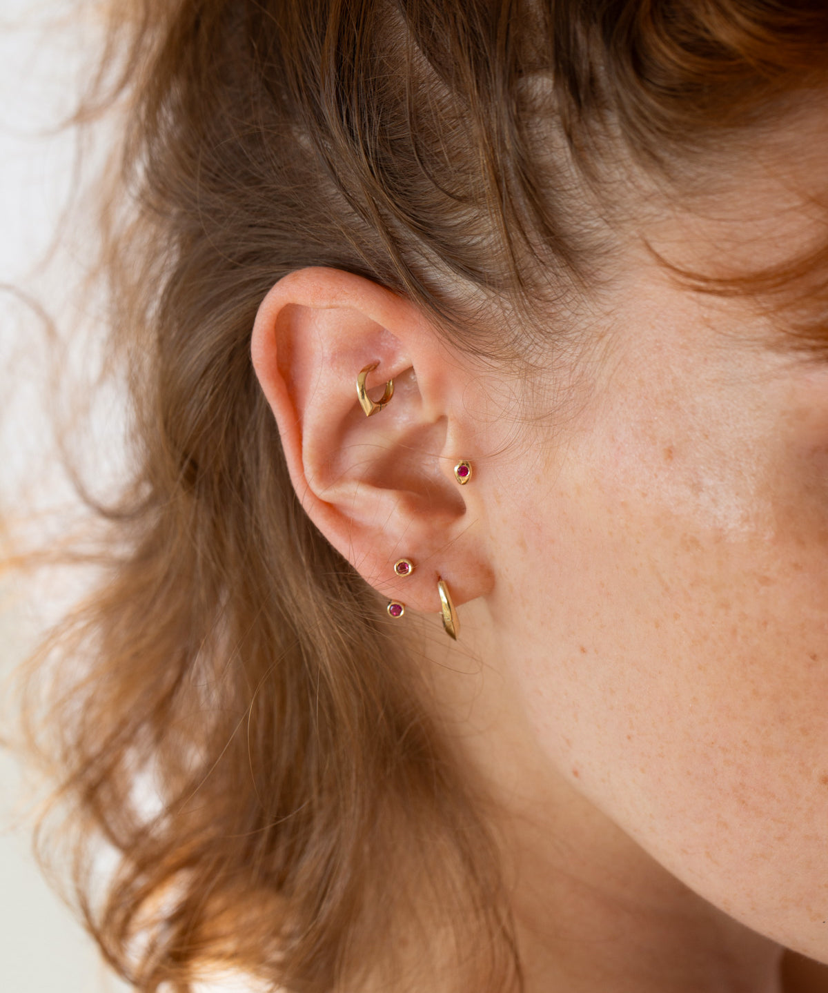 RUBY TINKER EARRING - Ruby Star