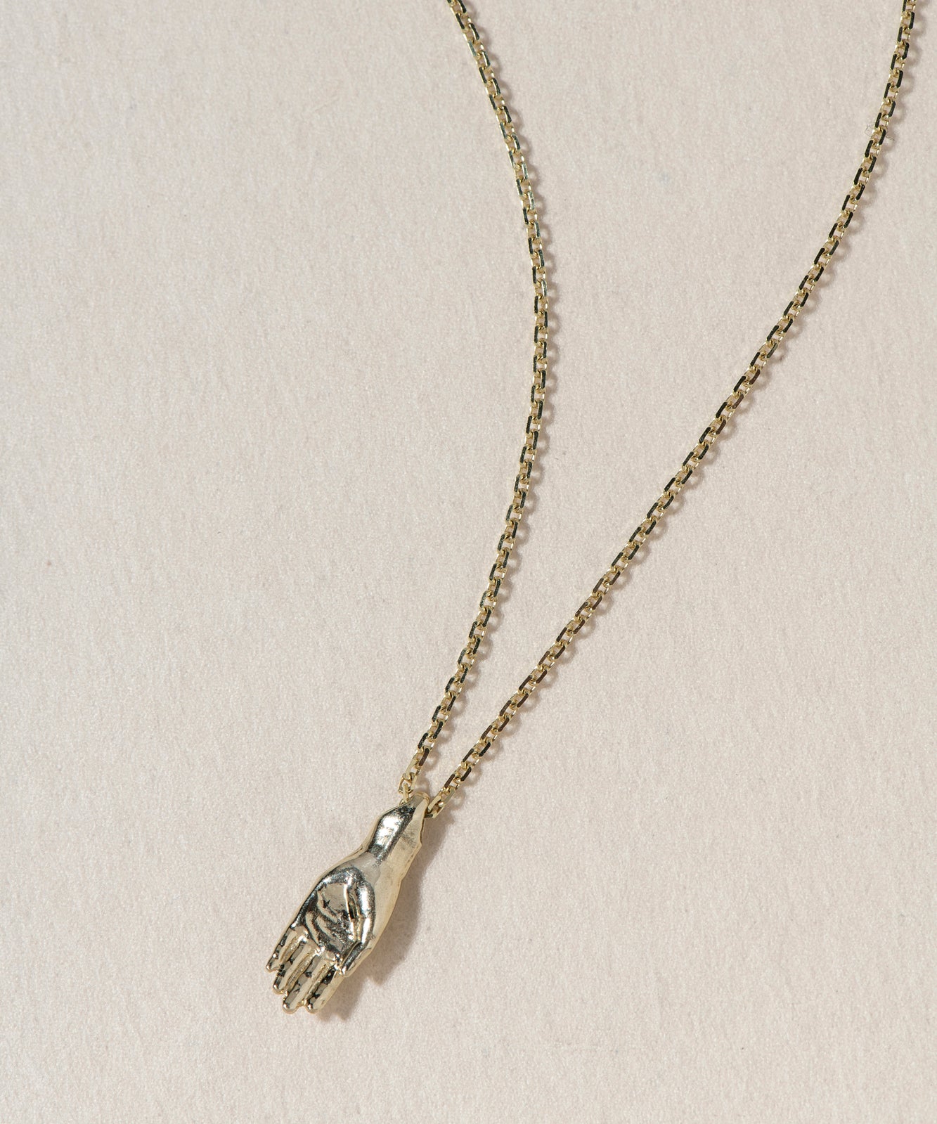 OPEN HAND NECKLACE - Ruby Star