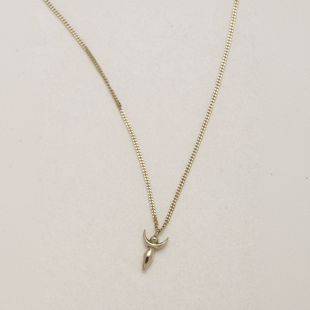 MINI GODDESS NECKLACE - Ruby Star