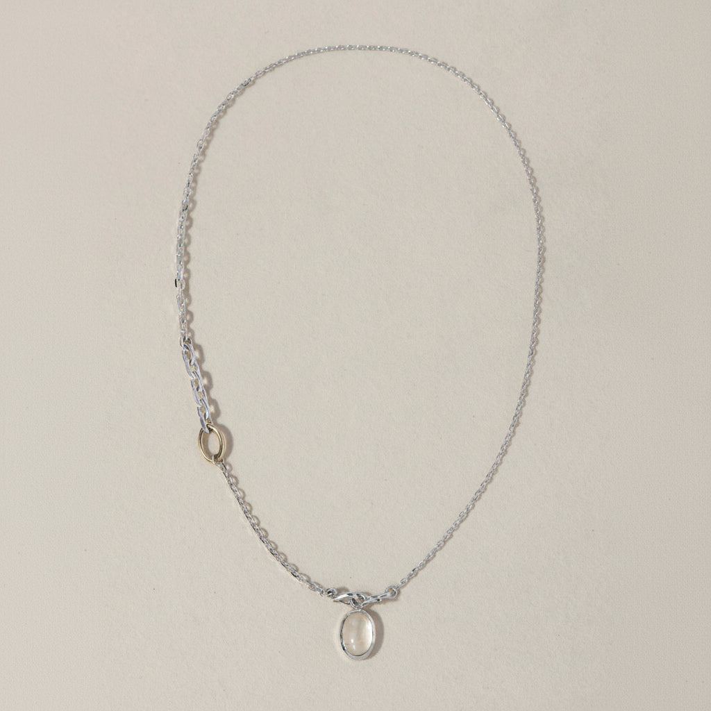 CLEAR DROP NECKLACE - Ruby Star