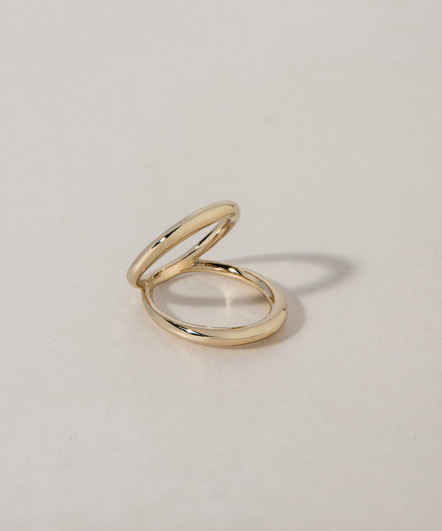 SILVER HALO RING - Ruby Star