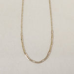 GOLD GOURMETTE CHAIN #2 - Ruby Star