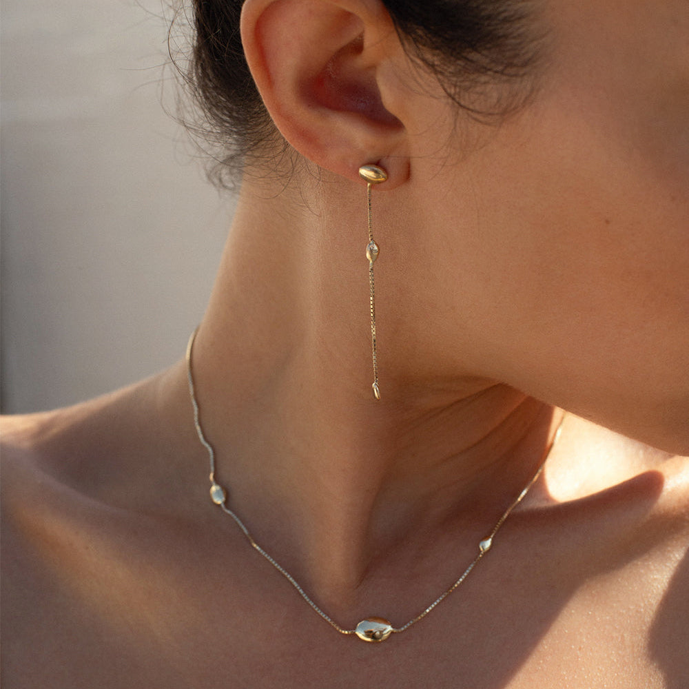 MELANGE EARRING - Ruby Star