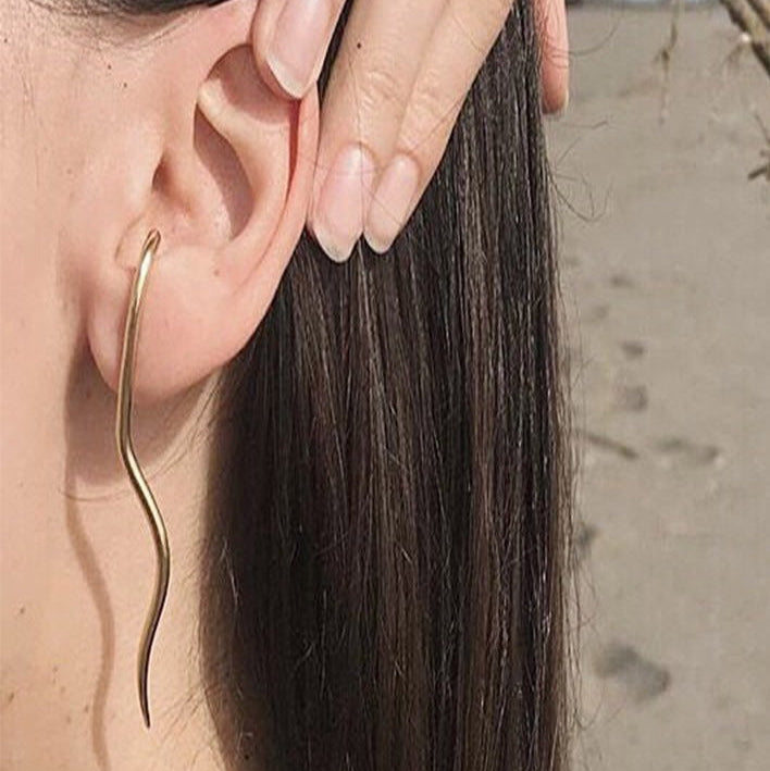 Sim Earring - Ruby Star