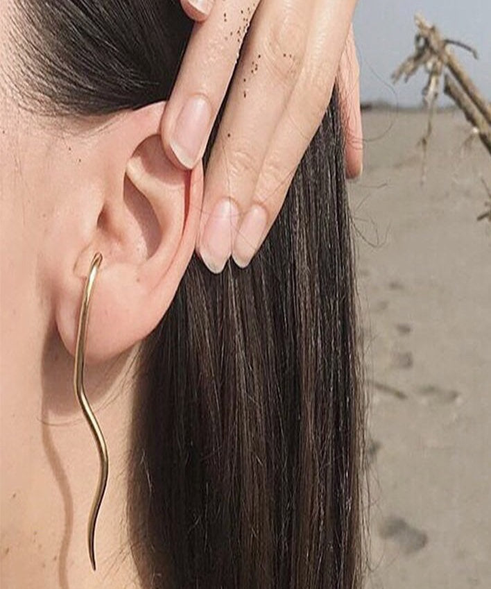 Sim Earring - Ruby Star