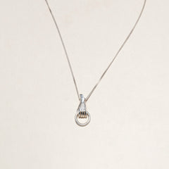 SOLID HAND NECKLACE - Ruby Star