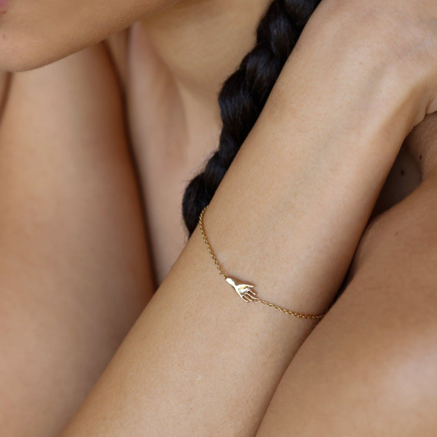 MINI HAMSA BRACELET - Ruby Star