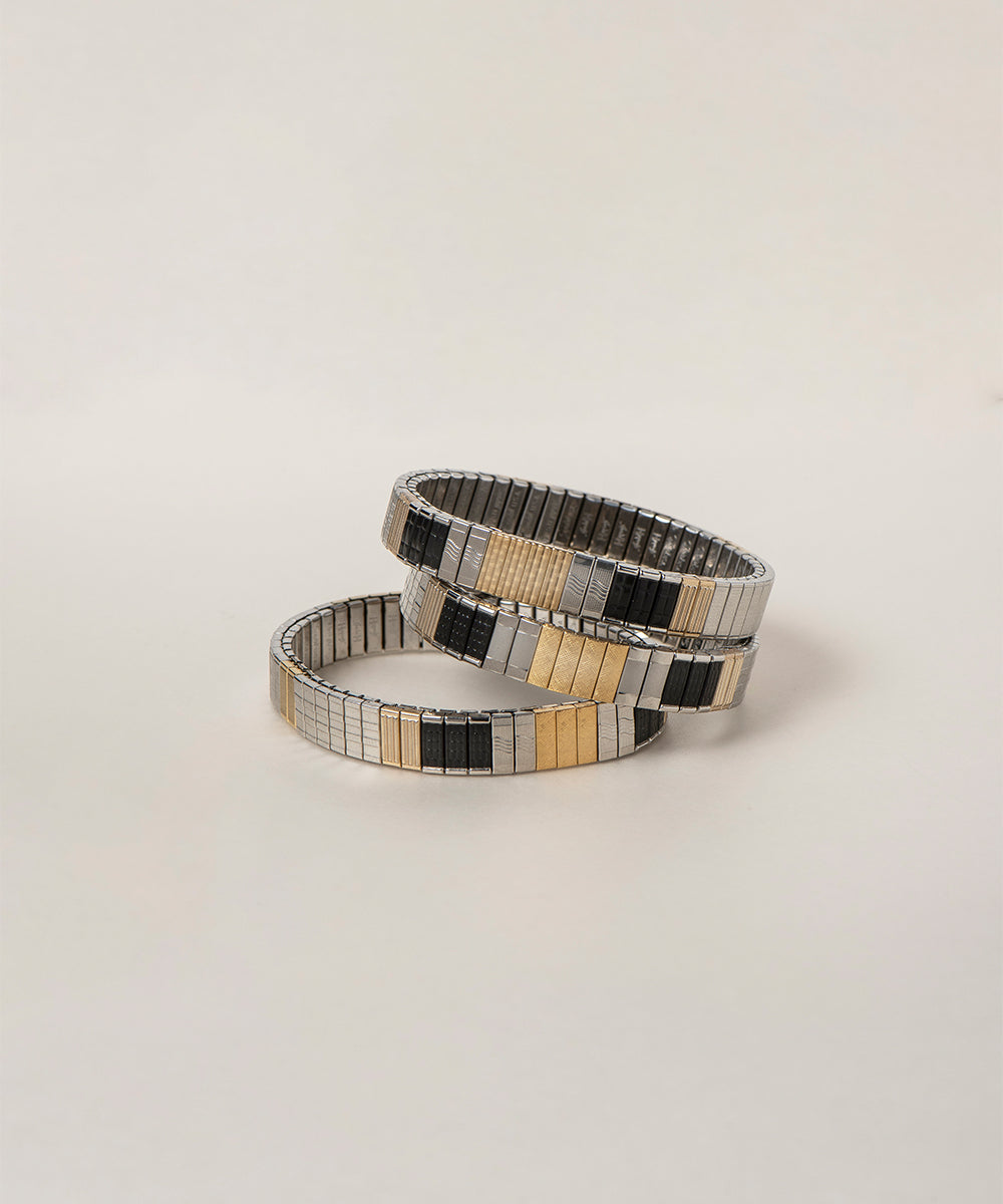 MEDIUM MIX COLOR BANDS BRACELET - Ruby Star