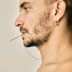 GOLD TOOTHPICK NECKLACE - Ruby Star