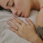 DIAMOND HALO RING - Ruby Star