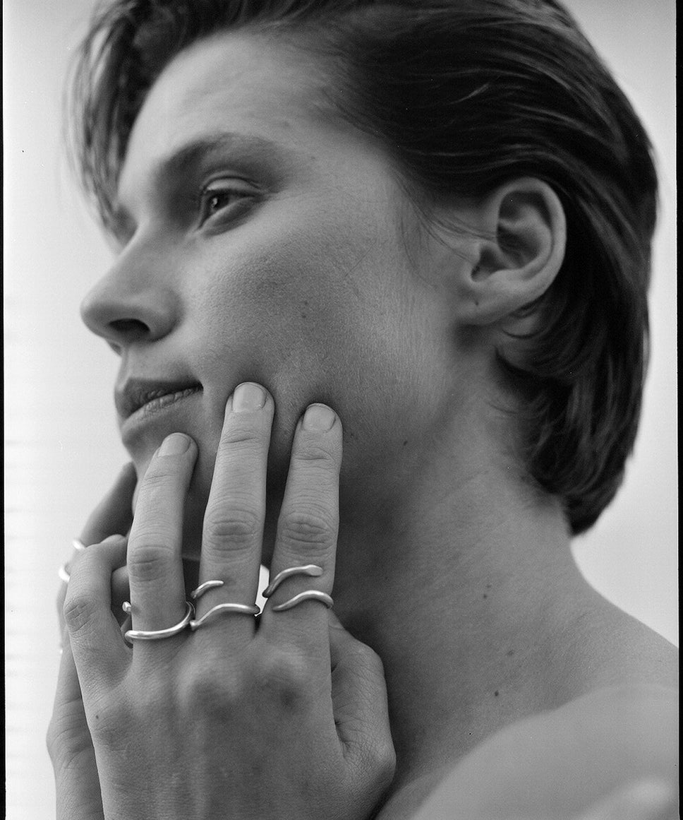 SERPENT RING - Ruby Star