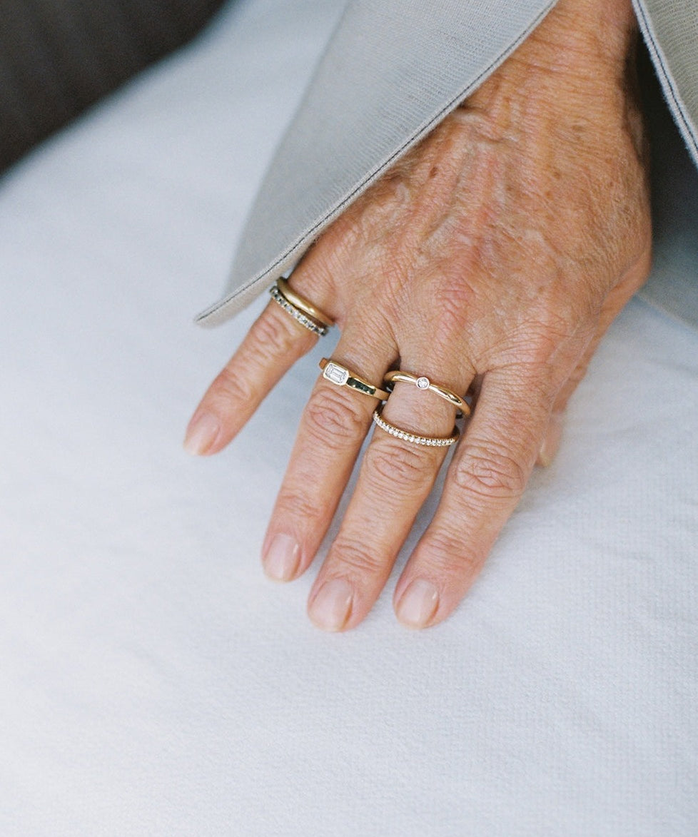 GRAND HALO RING - Ruby Star