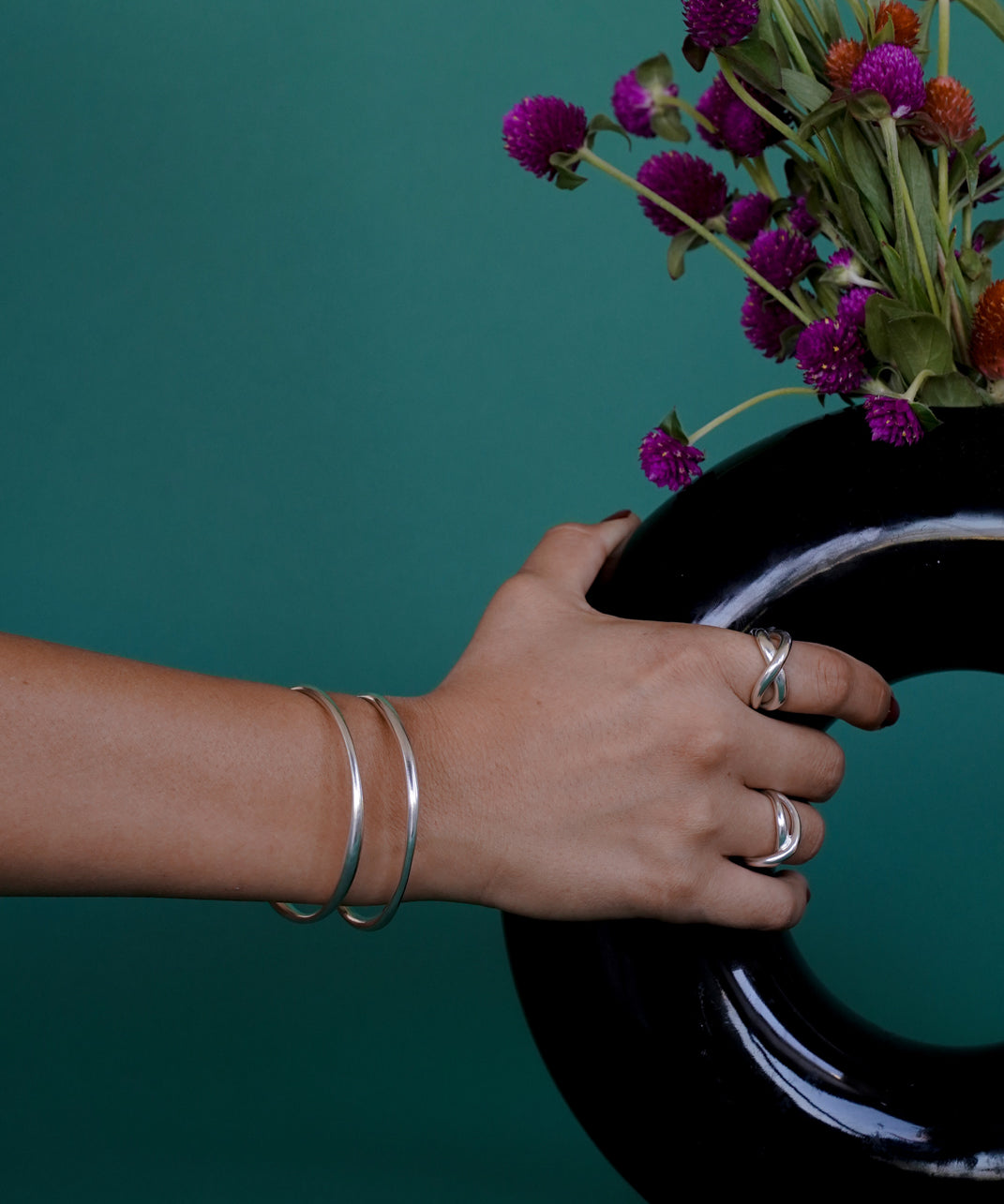 classic BANGLE - Ruby Star