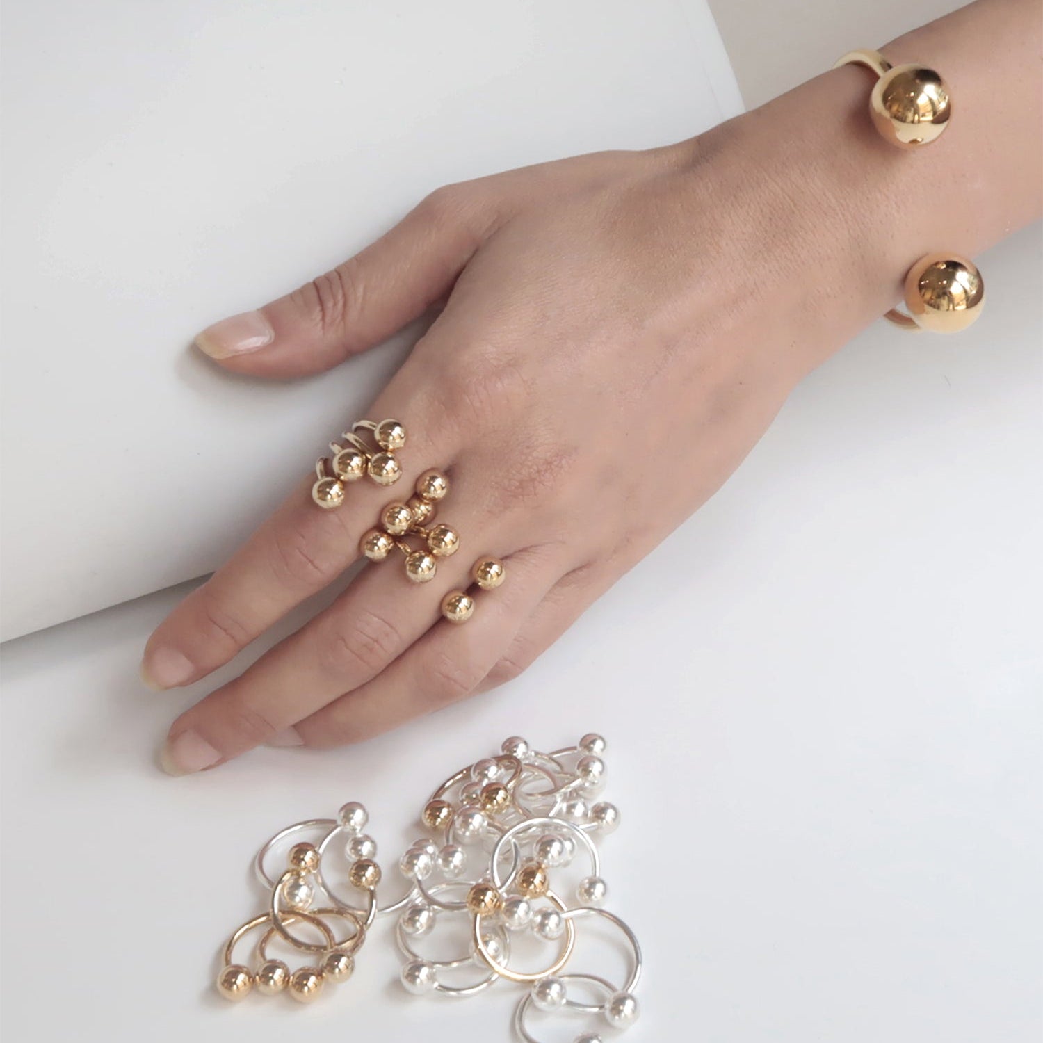 PIERCING RING - Ruby Star