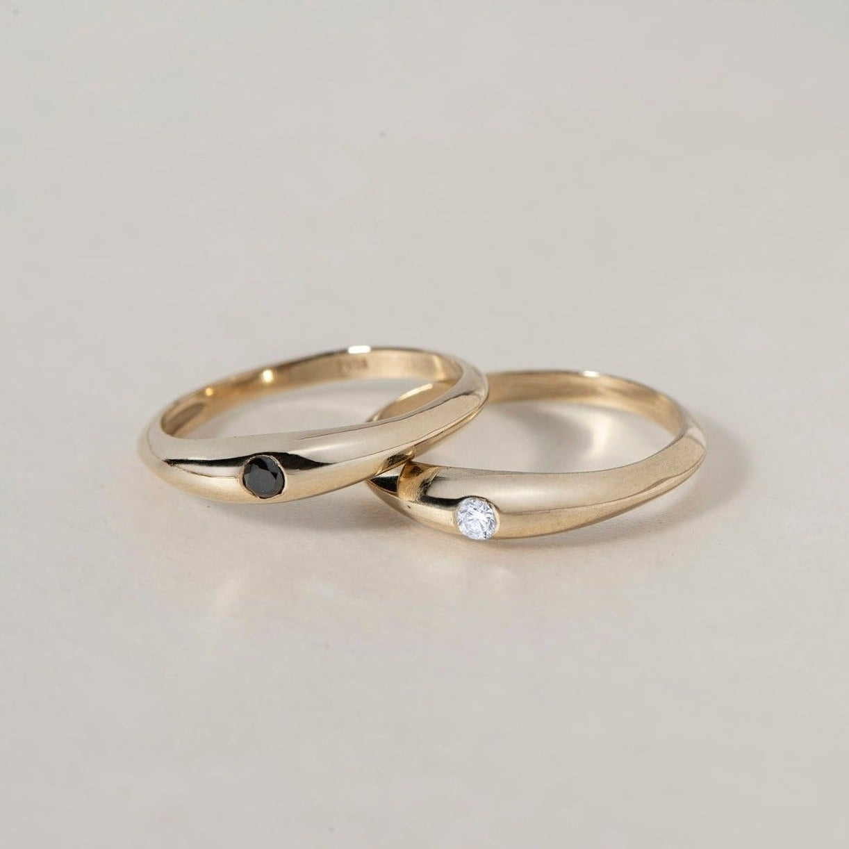 Copy of GOLD UNITY RING 2mm - Ruby Star