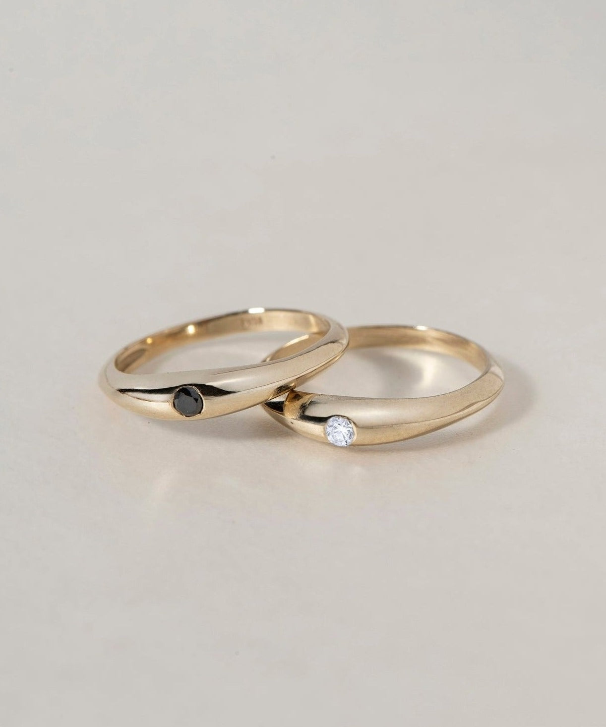 Copy of GOLD UNITY RING 2mm - Ruby Star