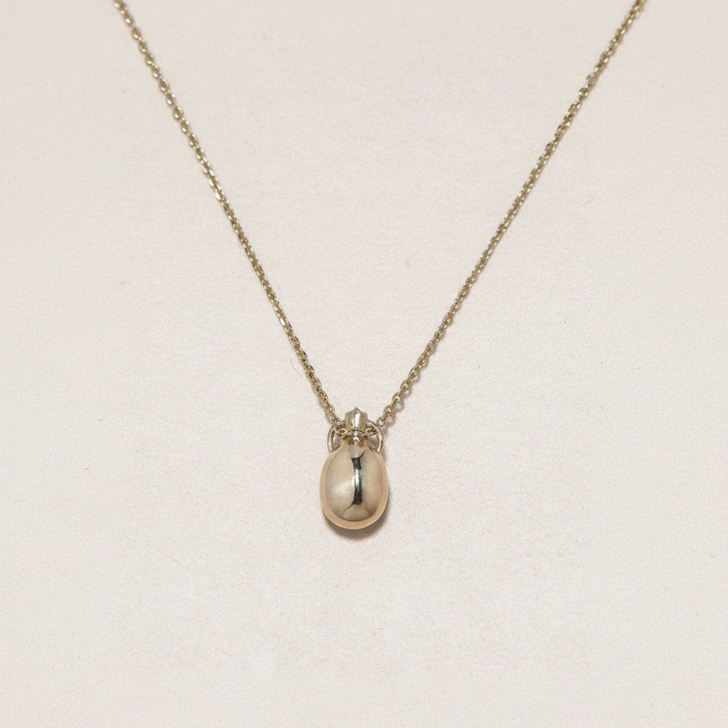 GOLD MINI VESSEL NECKLACE - Ruby Star