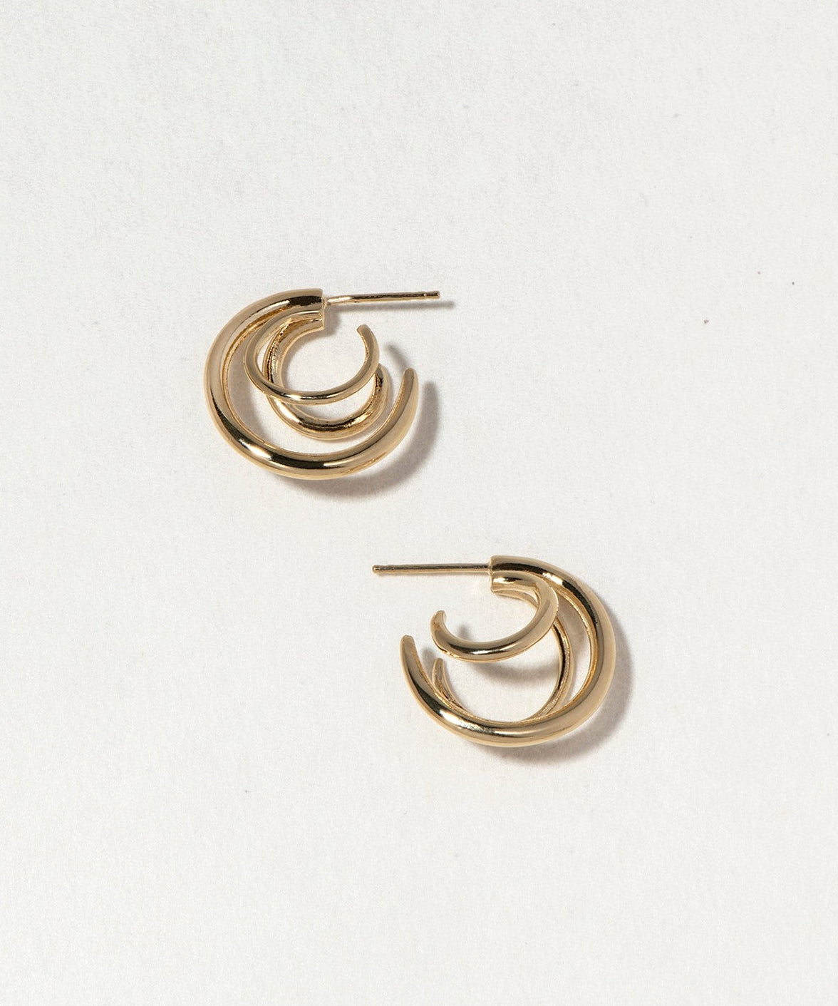 MINI THREEWAY EARRING - Ruby Star