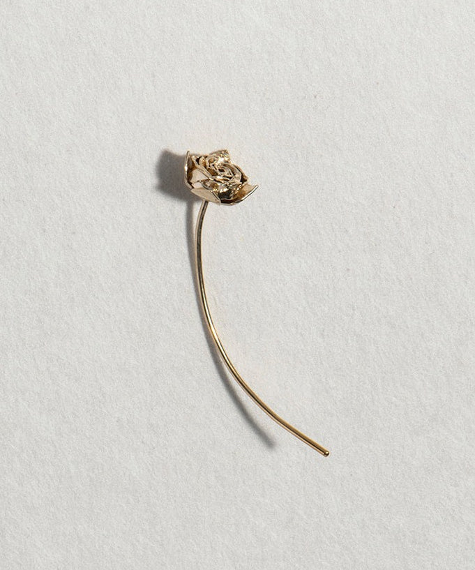 ROSE EARRING - Ruby Star