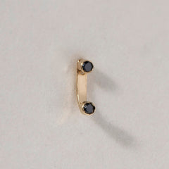 GOLD MINI TINKER EARRING - Ruby Star