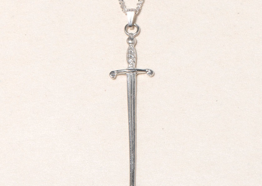 SWORD NECKLACE - Ruby Star