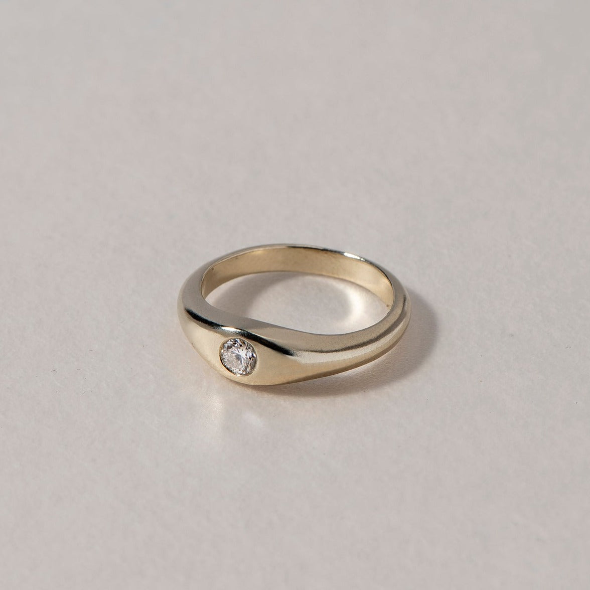 White Ring Unity Ripple WHITE DIAMOND UNITY RING – Ruby Star