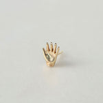 SEO TITLE

Mini Hand Stud – 14K Gold Hamsa Stud Earring | Ruby Star Studio

META TITLE

Mini Hand Stud | 14K Gold Hamsa Protection Earring | Ruby Star Studio

META DESCRIPTION

A miniature Hamsa hand stud handcrafted in 14K gold. A symbol of protection, strength, generosity and good fortune. A timeless everyday talisman.

MINI HAND STUD

A small talisman of protection, strength and blessing.

The Mini Hand Stud is handcrafted in solid 14K gold and inspired by the ancient Hamsa — also known as the Hand of Go