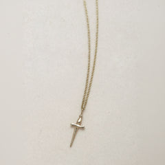 SEO TITLE

Mini Sword Necklace – 14K Gold Protection & Manifestation Necklace | Ruby Star Studio

META TITLE

Mini Sword Necklace | 14K Gold Sword Pendant Necklace | Ruby Star Studio

META DESCRIPTION

A miniature sword necklace handcrafted in 14K gold. A symbol of courage, protection, clarity and manifestation. A powerful modern talisman by Ruby Star Studio.

MINI SWORD NECKLACE

A symbol of courage, clarity and inner strength.

The Mini Sword Necklace is handcrafted in solid 14K gold and designed as a min