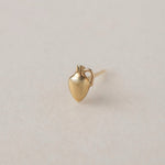A miniature 14K gold vase stud earring symbolizing femininity, creation, nurturing and sacred energy. Handcrafted fine jewelry by Ruby Star Studio.

MINI VASE STUD

A vessel of creation, intuition and feminine strength.

The Mini Vase Stud is a delicate symbolic earring handcrafted in solid 14K gold. Inspired by the ancient vessel, this miniature sculptural form represents the power to hold, nurture and transform. Small in scale yet rich in meaning, it is designed for everyday wear and effortless layering.
